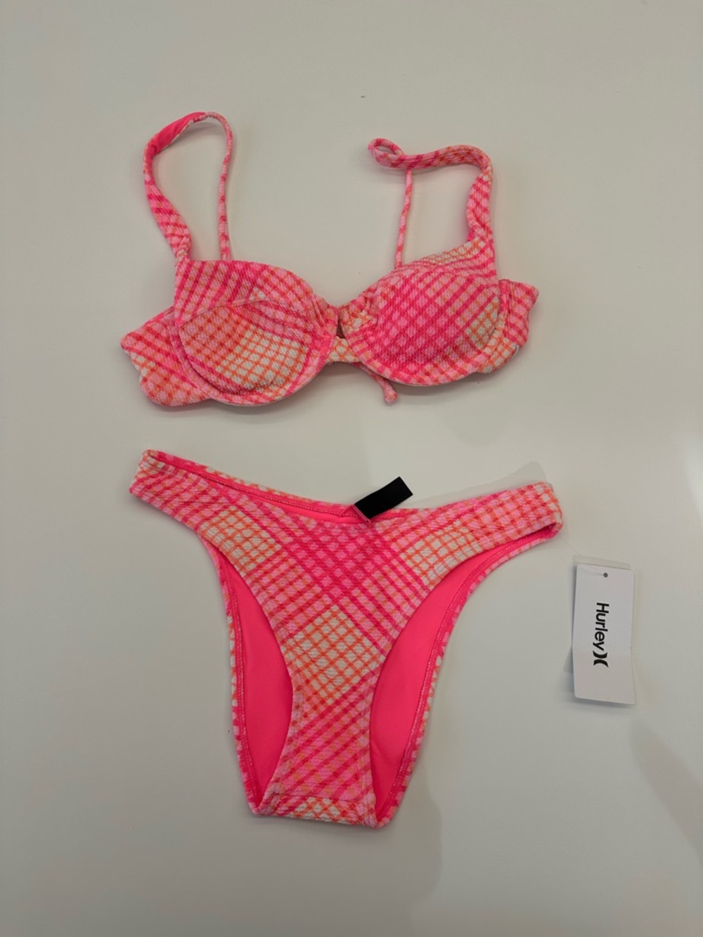 Hurley Plaid Bikini